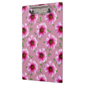 あらゆる色の植物園パターンピンクを開花して下さい クリップボード (左)