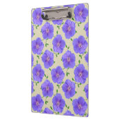 あらゆる色の植物園パターン青を開花して下さい クリップボード (左)