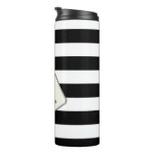 あらゆる色の黒をあらゆる文字縞で飾ります タンブラー (回転右)