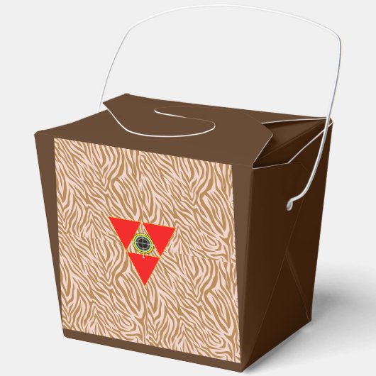 あらゆる行事にぴったりなエレガントなギフトボックス - Zazzle フェイバーボックス (正面)