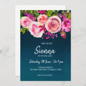 あらゆる行事に最適なお花のブーケ 招待状 (正面/裏面)