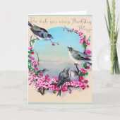 あらゆる誕生日の願いを望むため カード (正面)