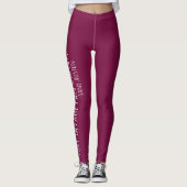 "あらゆる野蛮人"はジェーンAustenの引用文を踊ることができます レギンス (正面)