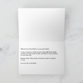 あらゆる雲カードの後ろの毎日のインスピレーション カード (内部)