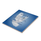 あられのメリー祈りの言葉のタイル タイル (側面)