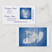 あられのメリー祈りの言葉の名刺 名刺 (正面/裏面)