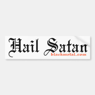 あられのSatanのバンパーステッカー バンパーステッカー