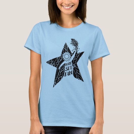 あられのSeitanのビーガンのTシャツ Tシャツ (正面)