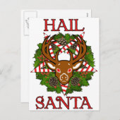 あられサンタ シーズンポストカード (正面/裏面)