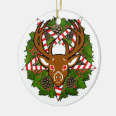 あられサンタ セラミックオーナメント (左)