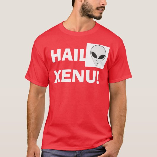 あられXenu! Tシャツ (正面)