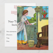 あら、どうかしたのかしら。 招待状 (正面/裏面)