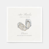 あら、なんてこった、彼女は花嫁の独身最後の夜 スタンダードカクテルナプキン (正面)