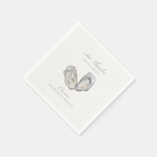 あら、なんてこった、彼女は花嫁の独身最後の夜 スタンダードカクテルナプキン (角)