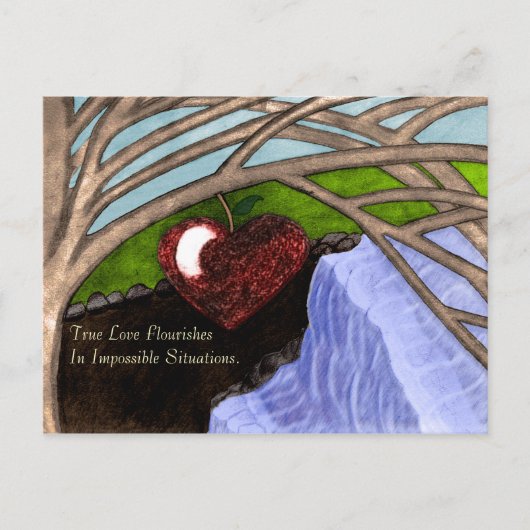 ありえない愛のはがき ポストカード (正面)