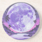 「ありえない月」 コースター (正面)