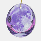 「ありえない月」 セラミックオーナメント (左)