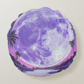 「ありえない月」 ラウンドクッション (裏面)