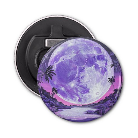 「ありえない月」 栓抜き (正面)