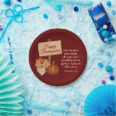 ありがたいことに神はブルゴーニュを与える ペーパープレート (パーティー)