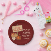 ありがたいことに神はブルゴーニュを与える ペーパープレート (パーティー)