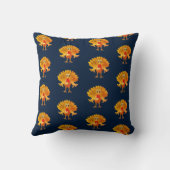 ありがたい七面鳥。 クッション (裏面)