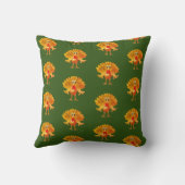 ありがたい七面鳥。 クッション (裏面)