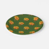 ありがたい七面鳥。 ペーパープレート (アングル)