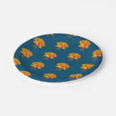 ありがたい七面鳥。 ペーパープレート (アングル)