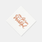 ありがたい筆跡 スタンダードカクテルナプキン (角)