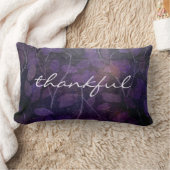 ありがたい黒紫の葉 ランバークッション (ブランケット)