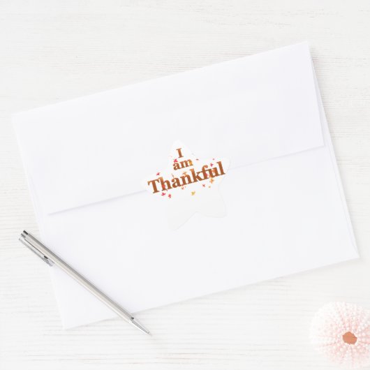 ありがたい 星シール (封筒)