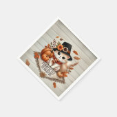 ありがたく思う猫 スタンダードカクテルナプキン (角)