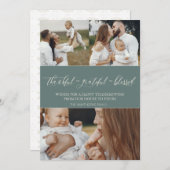 「ありがた賛美い」家族写真 シーズンカード (正面/裏面)