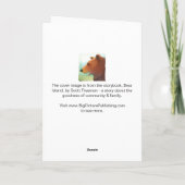 "ありがとうあなたの友情を" サンキューカード (裏面)