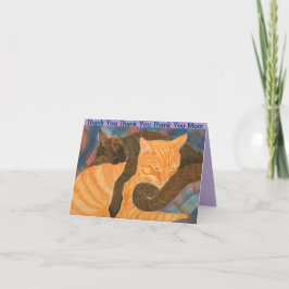 ありがとうありがとうお母さんサンキューカード サンキューカード