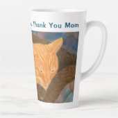 ありがとうありがとうお母さん カフェラテマグ (右)