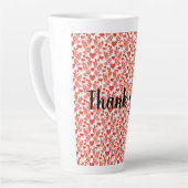 ありがとうありがとう！ カフェラテマグ (左アングル)