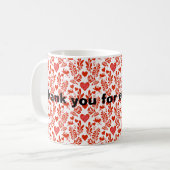 ありがとうありがとう！ コーヒーマグカップ (正面左)