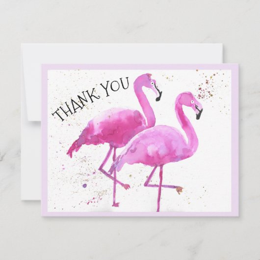 ありがとうおお洒落礼を言うのに最適なカード サンキューカード (正面)