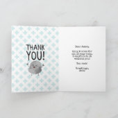 ありがとうおもしろいロックかわいい感謝していの気に人 カード (内部)