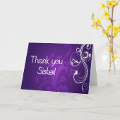 ありがとうお姉さん! カード (黄色い花)