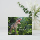 ありがとうお恐竜ジャングルジュラ紀の世界葉書 ポストカード (スタンド正面)