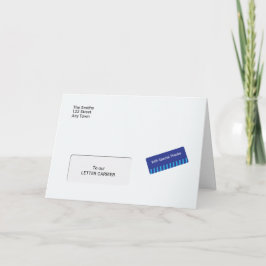 ありがとうお手紙キャリア！ サンキューカード