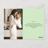 ありがとうお母さんギフトカード ポストカード (裏面)