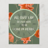 ありがとうお母さんギフトカード ポストカード (正面)