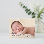 ありがとうお誕生日おめでとうがき ポストカード (スタンド正面)