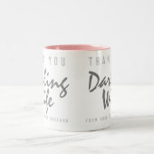 ありがとうかわいい奥さん ツートーンマグカップ (中央)