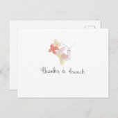 ありがとうがいっぱい カタツムリ ありがとう ポストカード (正面/裏面)