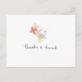 ありがとうがいっぱい カタツムリ ありがとう ポストカード